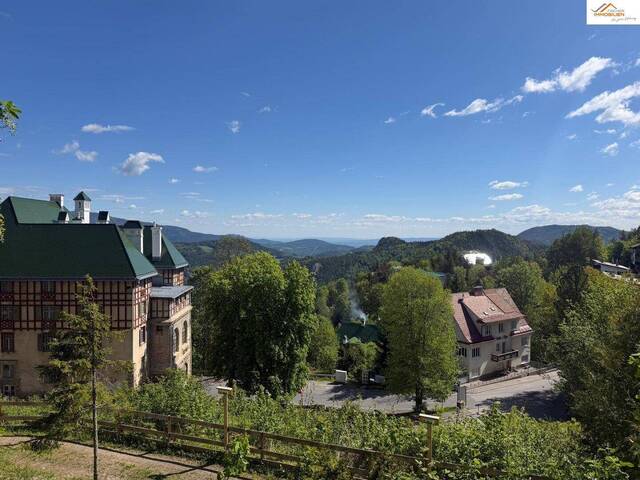 Immobilie in Semmering-Kurort - 2 Zimmer Eigentumswohnung in historischer Villa Waldhof am Semmering mit Grünblick - Bild 2