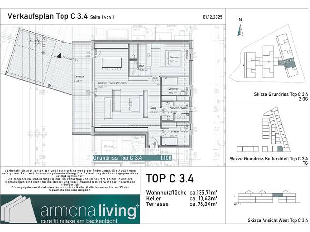 Immobilie in Vorderthiersee - Premium-Wohnung mit Terrassen-Balkon und optionaler Living+ Membership, Neubau 2028 - Bild 2