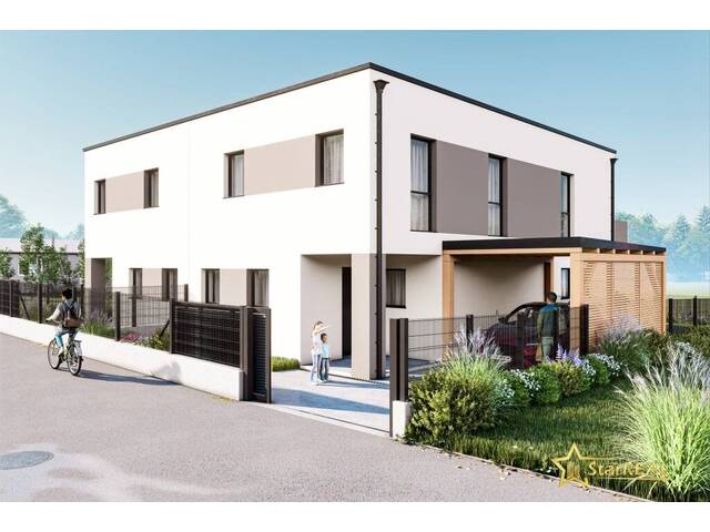 Immobilie in Karnabrunn - 2 HÄUSER VERFÜGBAR! EXKLUSIVES DOPPELHAUSPROJEKT. 5 ZIMMER. ZIEGELHAUS MIT KELLER, BALKON, TERRASSE, CARPORT. - Bild 1