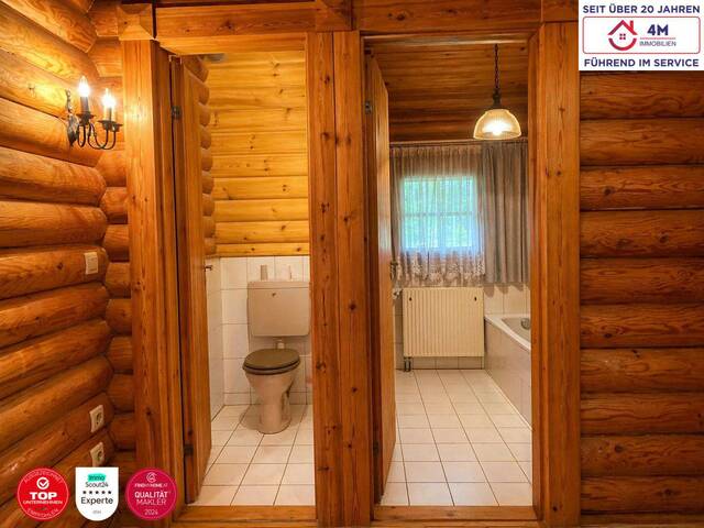 Immobilie in Enzersfeld im Weinviertel - Wohnen im ruhen Hagenbrunn - Holzhaus mit ca. 2550 m2 großem Garten! - Bild 2