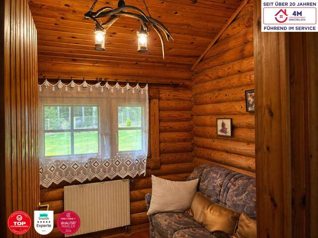 Immobilie in Enzersfeld im Weinviertel - Wohnen im ruhen Hagenbrunn - Holzhaus mit ca. 2550 m2 großem Garten! - Bild 3