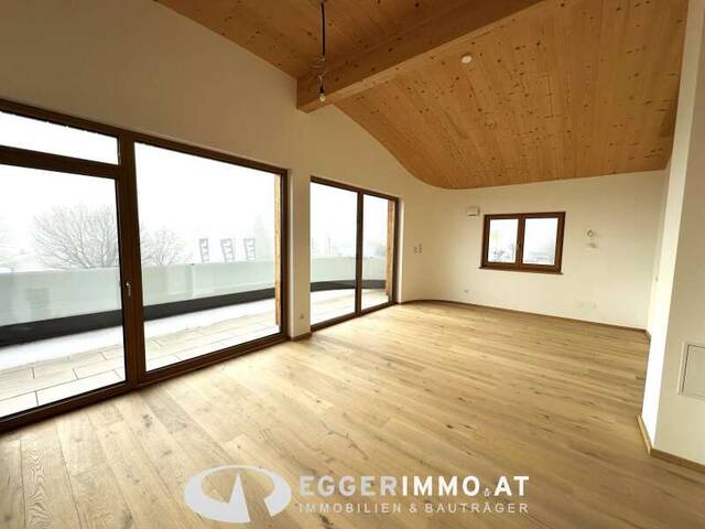 Immobilie in Mittersill - 5730 Mittersill : Neue Terrassenwohnung ! 4 Zimmerwohnung 92,33m² ! Terrasse 28 m² ! Massivholzbau ! sonnig ! - Bild 0