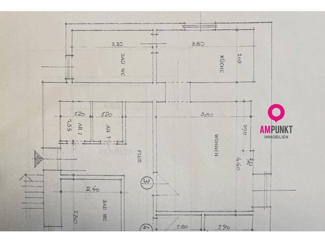 Immobilie in Hallein - Hallein: 1,5-Zimmer-Wohnung mit bestehendem Mietverhältnis und Potential - Bild 3