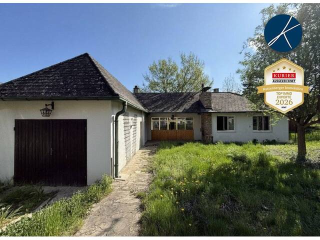 Immobilie in Furth bei Göttweig - Bungalow mit Aussichtslage am Göttweiger Berg - Bild 0
