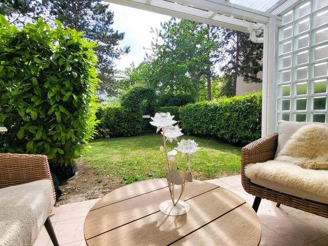Immobilie in Wiener Neudorf - SÜDSEITIGE, ca. 80m² GARTENWOHNNG MIT DEM TOUCH EINES REIHENHAUSES - Bild 0