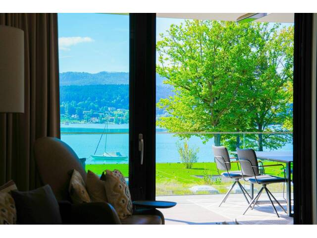 Immobilie in Pritschitz - 1.REIHE - Seewohnung in direkter SEELAGE - Laisseefaire Anlage Pörtschach am Wörthersee - Bild 1