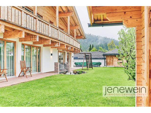Immobilie in Leutasch - EXCLUSIVE GARTEN-MAISONETTWOHNUNG TOP 2 IN TIROL - IHR RÜCKZUGSORT IN BESTER LAGE IN LEUTASCH-WEIDACH - Bild 1