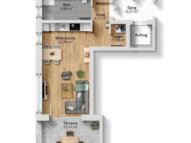 Immobilie in Obermieming - Mieming: Hochwertige 2-Zimmer-Wohnung in Bestlage zu verkaufen - Bild 3
