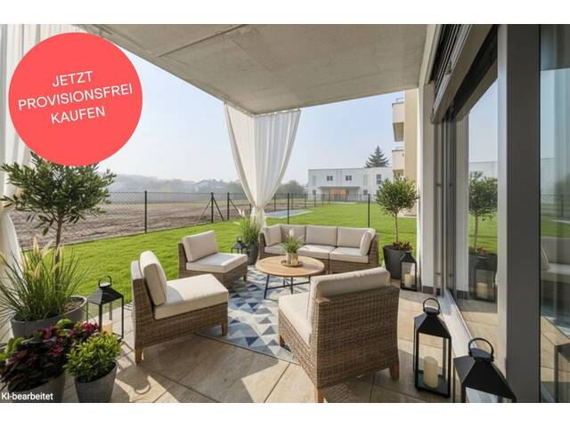 Immobilie in Wiener Neustadt - PROVISIONSFREI! 3-Zimmer-Traumwohnung mit sonniger Terrasse & Garten - Bella Vita pur - Bild 3