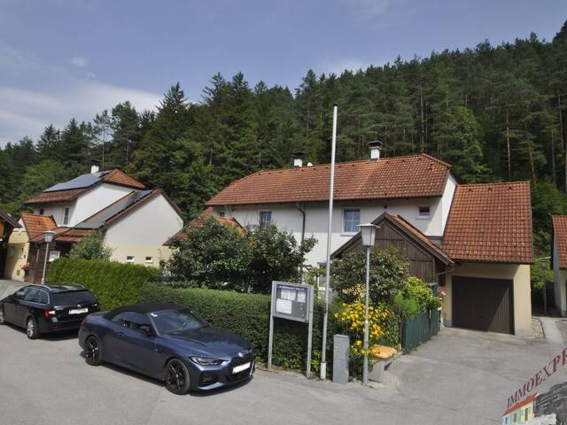 Immobilie in Hohenberg - Wohnen wie im Urlaub Neuwertige Doppelhaushälfte mit Garage im wunderschönen Hohenberg - Bild 0