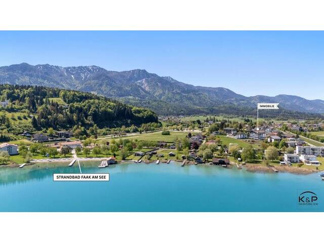 Immobilie in Faak am See - Stilvolle Gartenwohnung mit Hauscharakter nahe dem türkisblauen Faaker See - Bild 1