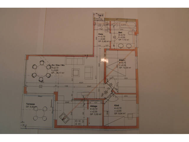 Immobilie in Götzis - TOP - 3 Zi. Terrassenwohnung - Götzis , Bestzustand - Bild 4