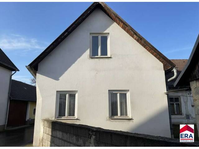 Immobilie in Straß im Straßertale - Einfamilienhaus 150m² in Wiedendorf, NÖ – stark sanierungsbedürftig, viel Potenzial! - Bild 1