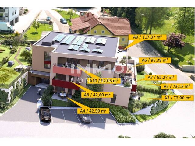 Immobilie in Peuerbach - Stadtterrassen Peuerbach ** BAUBEGINN ERFOLGT! ** - Bild 1
