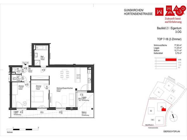 Immobilie in Gunskirchen - Gartenwohnung: Jungfamilien aufgepasst – leistbar dank Wohnbauförderung - Bild 4