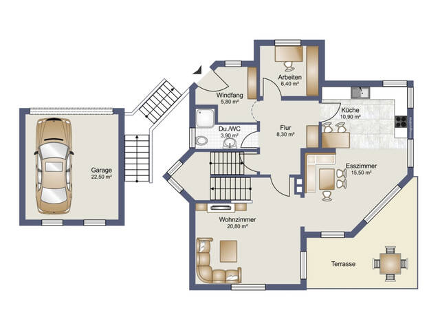 Immobilie in Übersaxen - Einfamilienhaus in ruhiger Waldrandlage - Bild 1