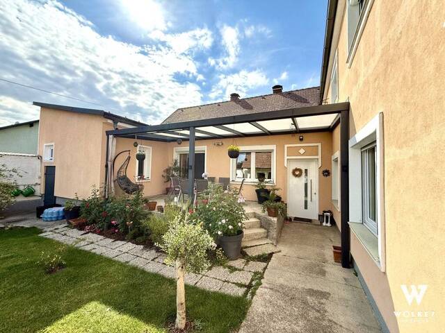 Immobilie in Lassee - Saniertes Haus mit Garten und Nebengebäude nahe Wien | Bezirk Gänserndorf | viel Platz für Familie, Arbeiten und Wohnen - Bild 2