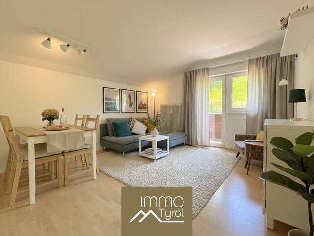 Immobilie in Grinzens - Charmante 3-Zimmer-Wohnung mit Südbalkon in Grinzens - Bild 0