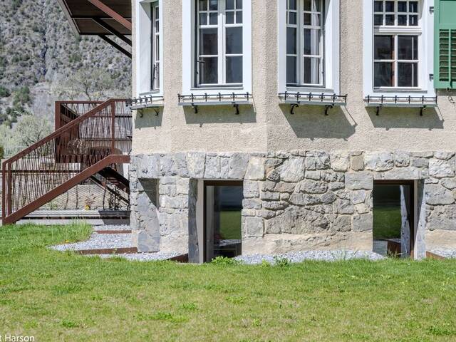 Immobilie in Zams - Modernes 3-Zimmer-Studio mit Gewölbe in der Villa Haueis in Zams Tirol - TOP 01: Rückzug, Licht und modernes Wohngefühl in historischen Mauern - Bild 2