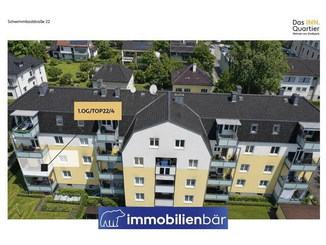 Immobilie in Ried im Innkreis - Top Sanierungsobjekt - 2,5 Zimmerwohnung mit Balkon - nähe Stadtpark - Bild 0