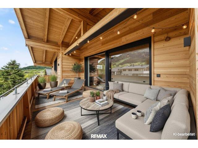 Immobilie in Aurach bei Kitzbühel - Mit dem Lift direkt in Ihr neues exklusives Penthouse mit Glaskamin und Traum Ausblick in Aurach bei Kitzbühel - - Bild 0