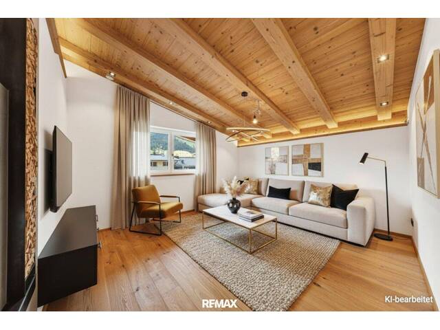 Immobilie in Aurach bei Kitzbühel - Mit dem Lift direkt in Ihr neues exklusives Penthouse mit Glaskamin und Traum Ausblick in Aurach bei Kitzbühel - - Bild 4