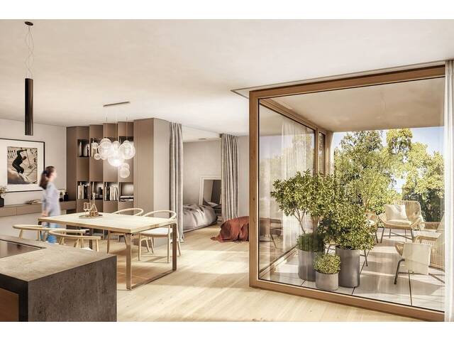 Immobilie in Landeck - Zentrum Landeck | TOP 09: 1-Zimmer-Studio mit Eckverglasung + Dachterrasse | 54,45 m² | 3. OG | Jöchlerhaus - Bild 3