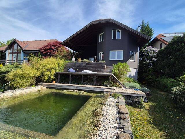 Immobilie in Altlengbach - GROSSZÜGIGES EINFAMILIENHAUS MIT SCHWIMMTEICH DIREKT AN DER GRÜNLANDGRENZE - Bild 1