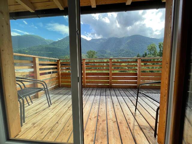 Immobilie in Gundersheim - (Ferien-) Wohnung ca. 48 qm moebliert mit Balkon und Blick in die karnischen Alpen im südlichen Kärnten TOP - Bild 1