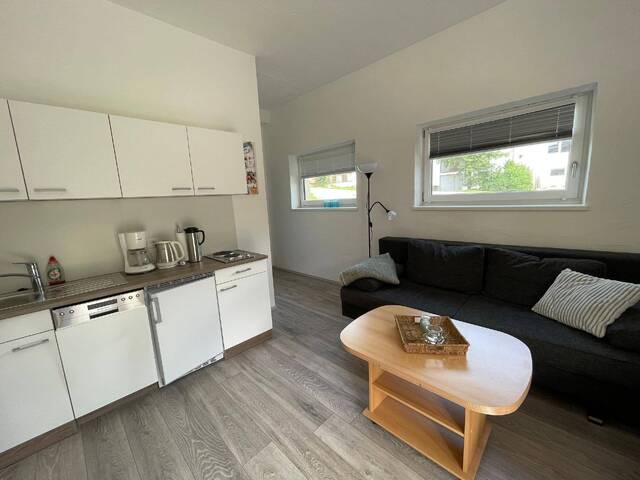 Immobilie in Gundersheim - Erdgeschosswohnung ca. 36 qm moebliert mit (Süd-) Terrasse und Blick auf die Karnischen Alpen im südlichen Kärnten TOP - Bild 3