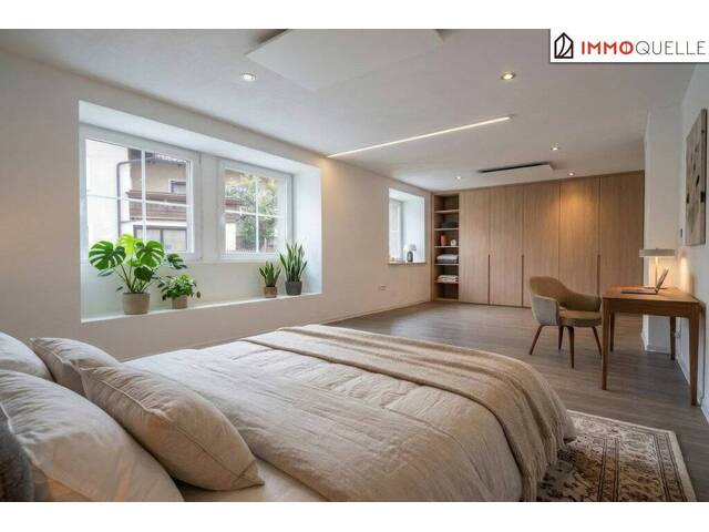 Immobilie in Ostermiething - Ein Wohngefühl zum Ankommen - Sonnige 2-Zimmer-Wohnung mit ca. 70 m² Wohnfläche, geräumiger Wohnküche, großem Schlafzimmer und geschütztem Allgemeingarte - Bild 2