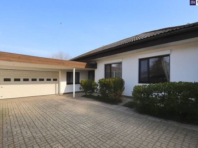 Immobilie in Gänserndorf - Bungalow mit Indoor-Pool, Weinkeller & außergewöhnlich großem Grundstück / Eigengrund - Bild 2
