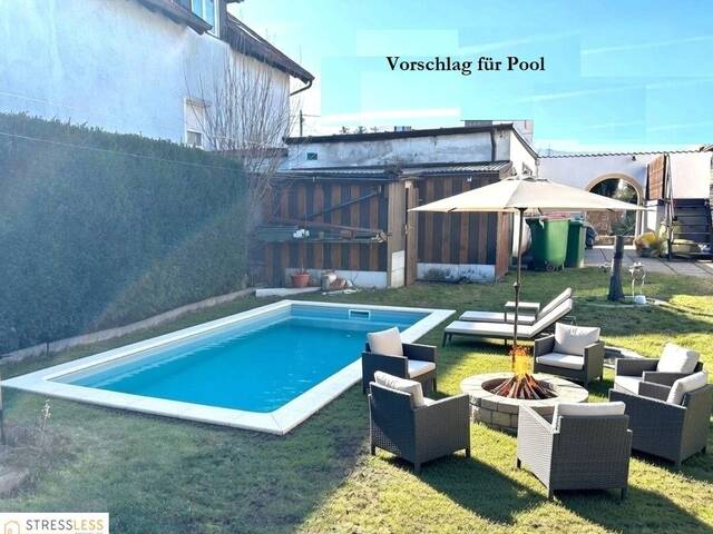 Immobilie in Langenzersdorf - 5 Minuten vor Wien! Gepflegtes Einfamilienhaus auf sonnigem Pachtgrund mit vielen Möglichkeiten! - Bild 0
