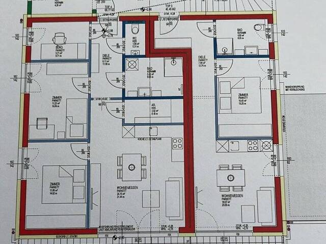 Immobilie in Klagenfurt - NEUBAU! Moderne, sonnige und ruhige 2 Zimmer Wohnung mit Balkon in Waidmannsdorf - Schubertstraße - Bild 4
