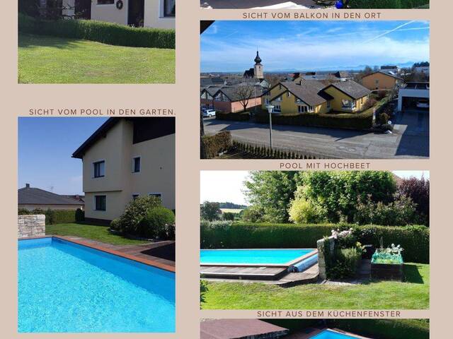 Immobilie in Neukirchen bei Lambach - Mehrfamilienhaus mit 17 Zimmern Pool und Garage um 478000 Euro - Bild 1