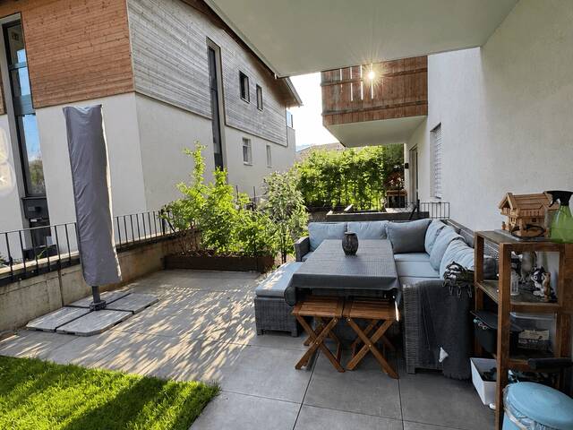 Immobilie in Maurach - PROVISIONFREI - Moderne Gartenwohnung mit 100 m² Eigengarten und Tiefgaragenstellplatz in Maurach am Achensee - Bild 1