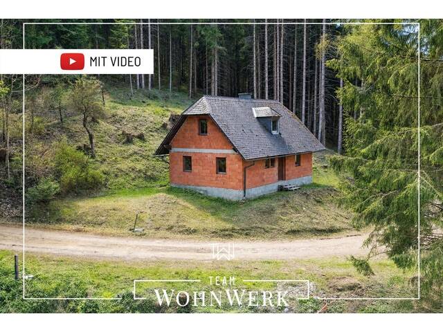 Immobilie in Weißkirchen in Steiermark - Almliegenschaft Stubalpe | Massiv-Rohbau zum Eigenausbau | 5.000 m² Privatforst & Quelle - Bild 3