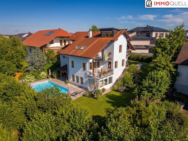 Immobilie in Sierning - Wo Weitblick auf Geborgenheit trifft - Ein verstecktes Familienrefugium mit Pool, Wintergarten und Panorama in Sierning - Bild 0
