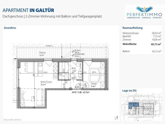 Immobilie in Galtür - Neubau in Planung: Hochwertiges Appartement mit Tiefgaragenplatz - Bild 2