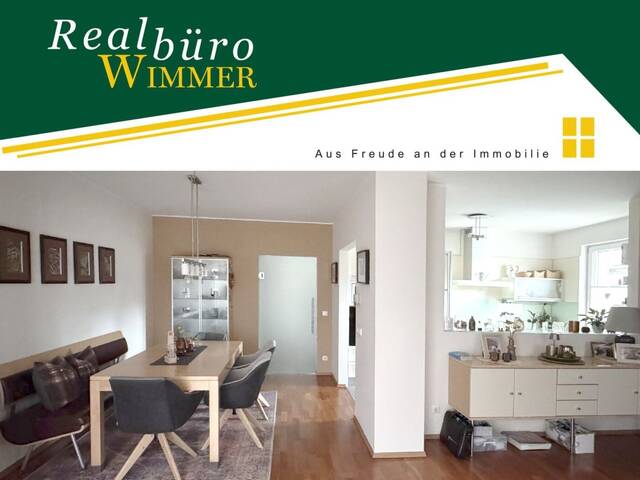 Immobilie in Wels - Außergewöhnlich gut gepflegte Wohnung mit Reihenhauscharakter - Bild 0