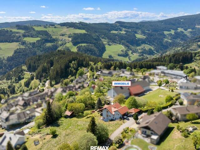 Immobilie in Knappenberg - Stilvolle Wohlfühloase mit Gartenidylle und Fernblick in Knappenberg - Bild 0