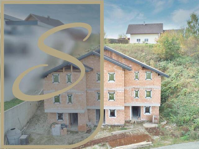 Immobilie in Pischelsdorf - Reihenhaus-Projekt in Pischelsdorf bei Mattighofen!! Rohbau bereits fertig! - Bild 0