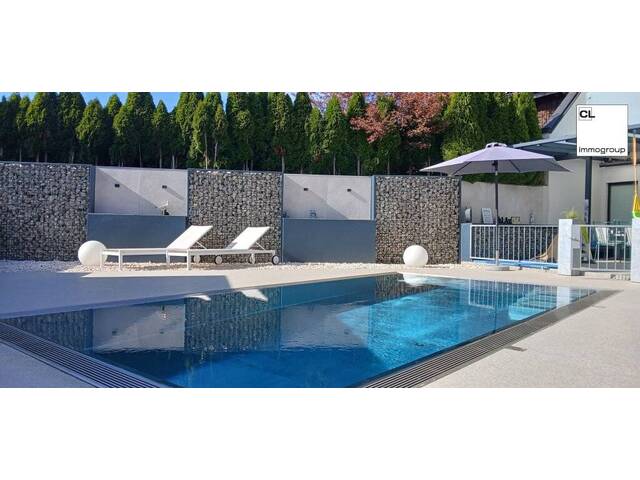 Immobilie in Hallwang - Traumhaft schöne, moderne Reihenvilla mit Pool, Garten, Terrasse und Garage - ideale Lage in Hallwang mit schönem Ausblick! - Bild 3