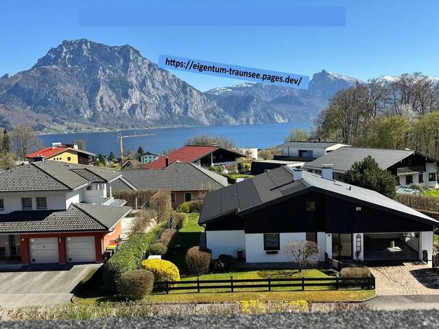 Immobilie in Altmünster - Ein Zuhause mit Aussicht - Bild 0