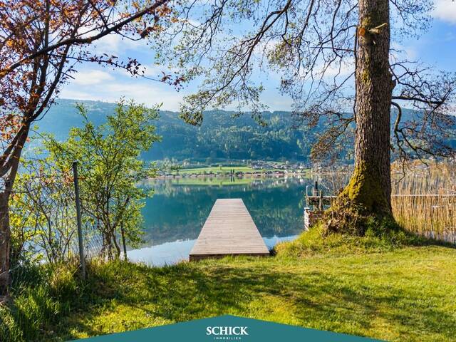 Immobilie in Steindorf am Ossiacher See - SEE und STYLE - Gartenwohnung mit privatem Badestrand - Bild 2