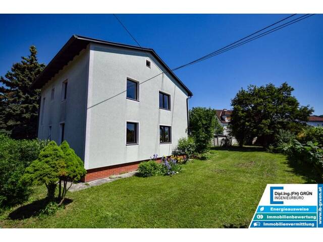 Immobilie in Ansfelden - Zweifamilienhaus | großer Garten | Doppelgarage | getrennte Einheiten - Bild 2