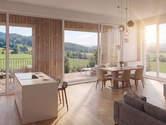 Immobilie in Velden am Wörther See - 3-Zimmer-Dachgeschosswohnung mit 31 m² Terrasse in Velden am Wörthersee - Provisionsfrei - Bild 1