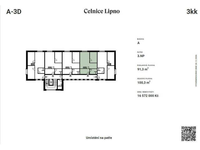 Immobilie in Aigen im Mühlkreis - Verkauf einer Wohnung 3 Zimmer + Küche, 100,3 m², Černá v Pošumaví – Lipno - Bild 2