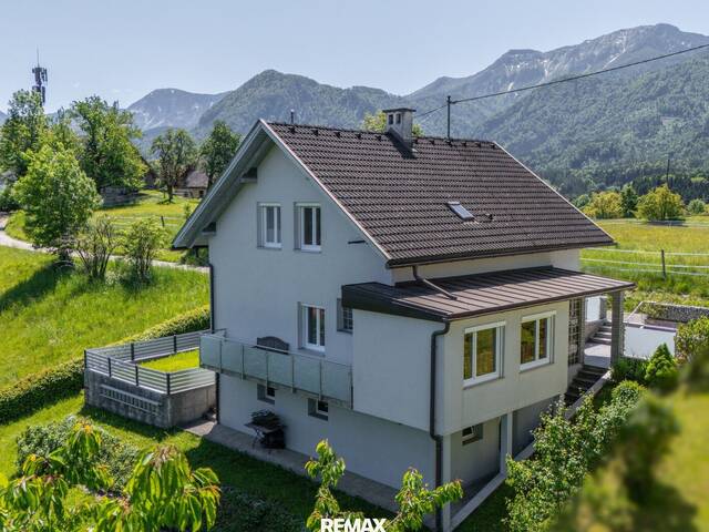 Immobilie in Frießnitz - Wohnen in Ruhelage mit traumhaftem Ausblick - Charmantes Einfamilienhaus in Frießnitz bei St. Jakob im Rosental - Bild 0