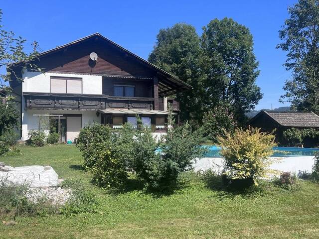 Immobilie in Kirschentheuer - Zweifamilienhaus in Kirschentheuer bei Ferlach - 6 Zimmer, 2 Küchen, Garage und Scheune !! - Bild 1